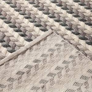 Tapis Rio Orosi Tissu mélangé - Beige / Gris - 160 x 230 cm