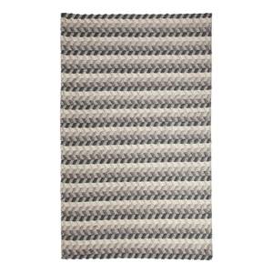 Tapis Rio Orosi Tissu mélangé - Beige / Gris - 140 x 200 cm