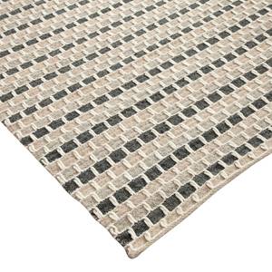 Vloerkleed Rondonia textielmix - beige/grijs - 140 x 200 cm