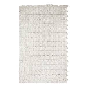 Tapis en laine Koonwarra Laine - Blanc laine - 140 x 200 cm