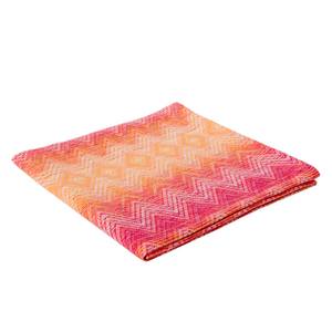 Plaid Sunny Side Tissu - Corail