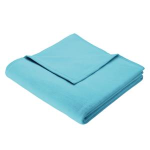 Plaid Colour Cotton Uni Tissu - Aqua