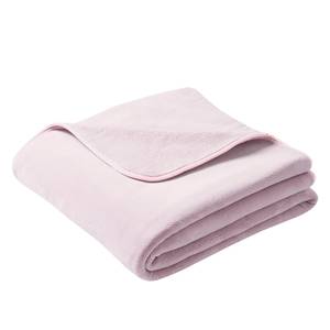 Plaid Pure Soft Geweven stof - Babyroze - 150x200cm