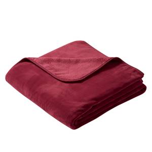 Plaid Pure Soft Geweven stof - Rood - 180x220cm