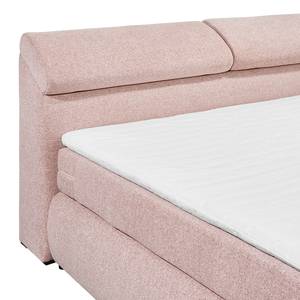 Lit boxspring Avenel Tissu - Rose vieilli