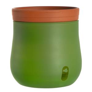 Pots à fleur Serra III (2 éléments) Verre - Vert - Vert