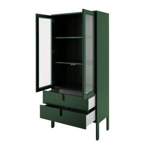 Grande vitrine Uno Vert foncé