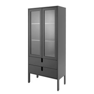 Grande vitrine Uno Gris foncé