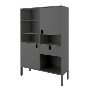 Highboard Uno Donkergrijs