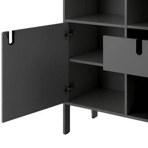 Highboard Uno Dunkelgrau