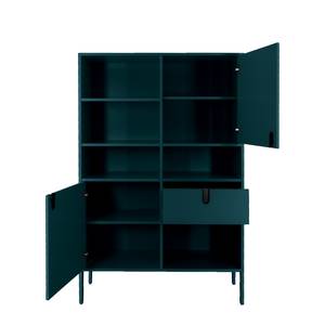 Highboard Uno Petrolblauw