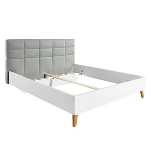 Letto SKØP IX Color grigio pallido/Bianco - 160 x 200cm