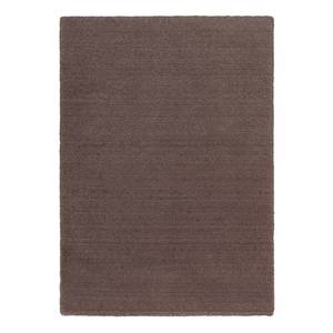 Tapis épais Livorno Deluxe Fibres synthétiques - Marron noix de coco - 140 x 200 cm