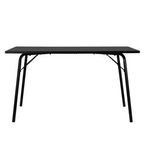 Table Daxx Métal - Noir - Anthracite - 140 x 80 cm