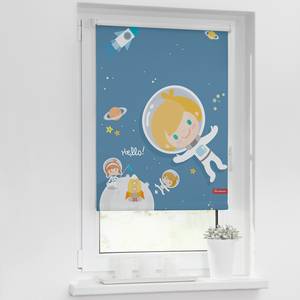 Store occultant astronaute Tissu - Bleu - 60 x 150 cm