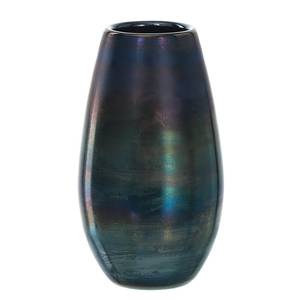 Vase Lucente V Glas - Blau