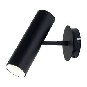 Wandlamp Mib 6 Staal - 1 lichtbron - Zwart