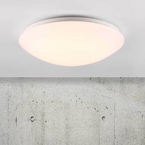 LED-plafondlamp Ask I Vinyl/staal - 1 lichtbron