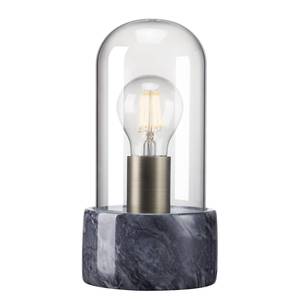 Tafellamp Siv I Glas/marmer - 1 lichtbron - Zwart