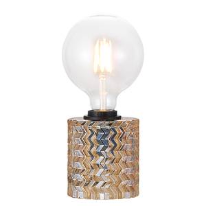 Tischleuchte Hollywood Kristallglas - 1-flammig - Beige