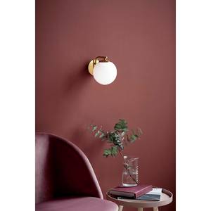 Wandlamp Grant Glas/staal - 1 lichtbron - Goud