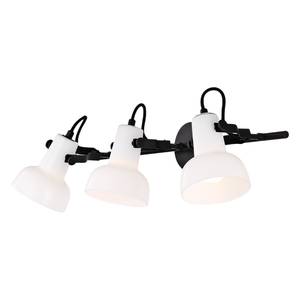 Wandlamp Parson Glas/staal - 3 lichtbronnen - Aantal lichtbronnen: 3