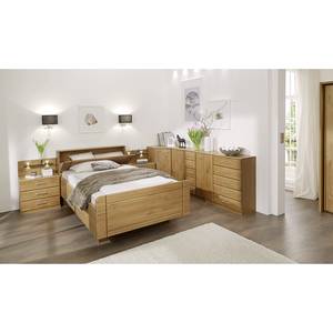 Massief houten bed Innsbruck deels massief elzenhout - 100 x 200cm