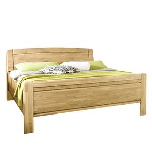 Massief houten bed Borkum deels massief eikenhout - 180 x 200cm