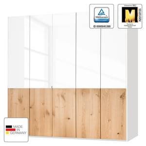 Armoire Chicago Partiellement en chêne de poutre massif - 250 x 236 cm