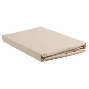 Perkal Spannbettlaken für Topper Ivory - 90 x 200 cm