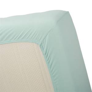 Drap-housse en jersey Coton - Vert menthe - 90 x 200 cm