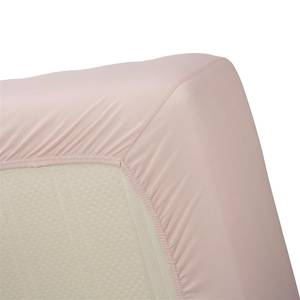 Drap-housse en jersey Coton - Rose clair - 160 x 220 cm