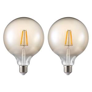 LED-Ampoule Cuves (lot de 3) Verre / Métal - 1 ampoule