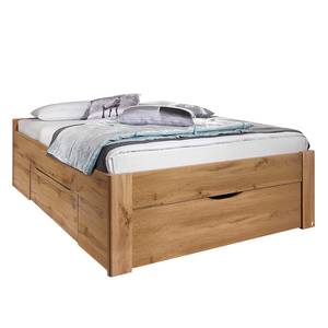 Bed Scala met 3 lades Eikenhouten Wotan look - 140 x 200cm