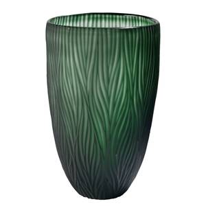 Vase Dinah II Glas - Grün - Höhe: 28 cm