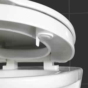 Siège WC Contenda Matière plastique - Blanc