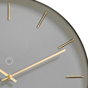 Wanduhr Helsinki Metall - Grau