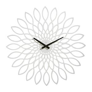 Horloge murale Oslo Bois - Imitation blanc polaire