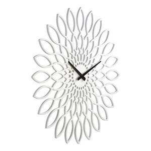 Horloge murale Oslo Bois - Imitation blanc polaire