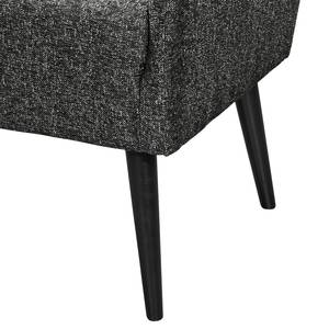 Fauteuil Londrina Geweven stof - Donkergrijs