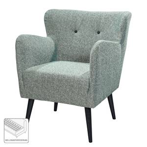 Fauteuil Londrina Geweven stof - Zilvergrijs