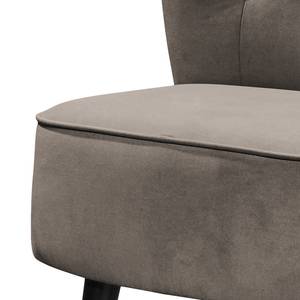 Fauteuil Lagarto microvezel - Taupe