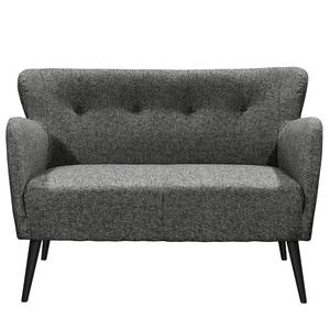 Sofa Londrina (2-Sitzer) Strukturstoff - Dunkelgrau