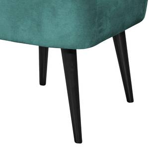 Fauteuil Lagarto microvezel - Blauw grijs