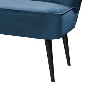 Sofa Lagarto (3-Sitzer) Microfaser - Marineblau
