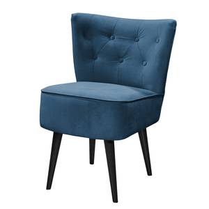 Fauteuil Lagarto microvezel - Marineblauw