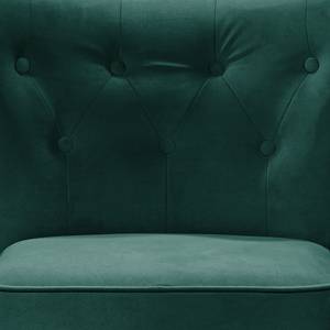 Fauteuil Lagarto Microfibre - Vert foncé