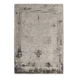 Tapis Nostalgia Tissu - Crème / Gris - 160 x 230 cm