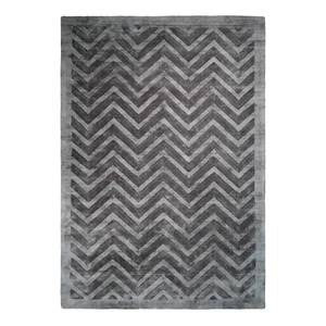 Tapis Luxury IV Tissu - Gris clair / Anthracite - 120 x 170 cm