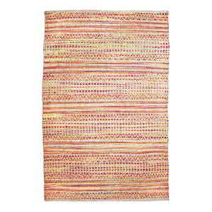 Laagpolig vloerkleed Sienna natuurvezels - meerdere kleuren - Oranje - 120 x 170 cm